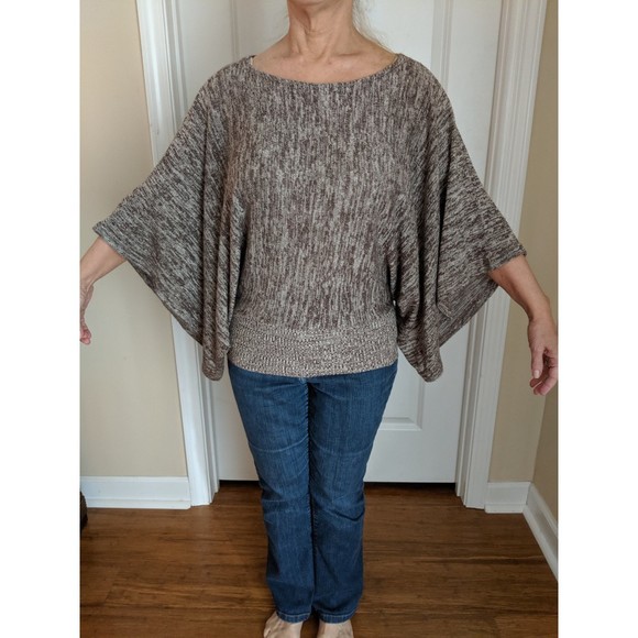 No Label Sweaters - Bell Sleeve Sweater Heather (Soft)